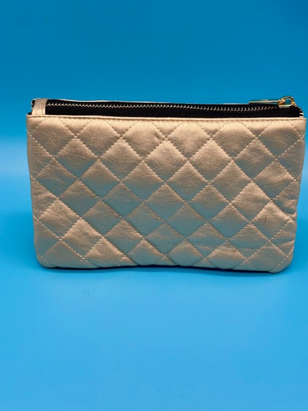 SCOUT Carson Gold Quilted Crossbody Bag Convertible Clutch